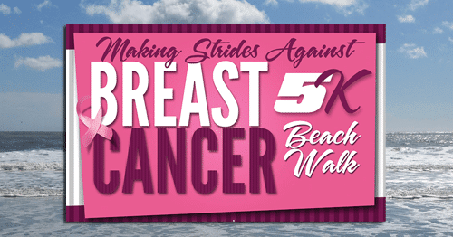 Making Strides Against Breast Cancer Beach Walk