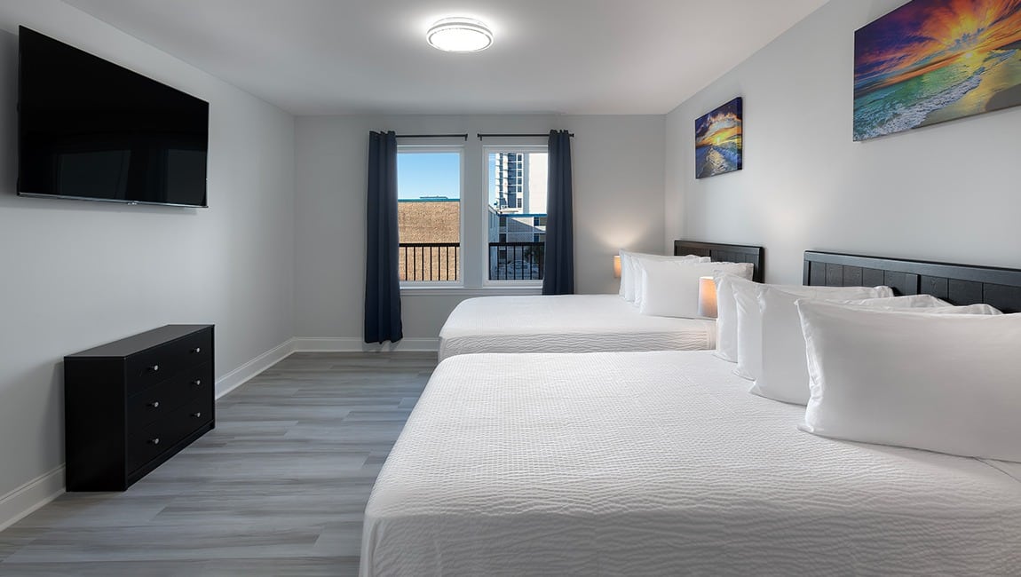 Ocean Escape Boardwalk | 3 Bedroom Corner Oceanfront South Condo (Sleeps 11)