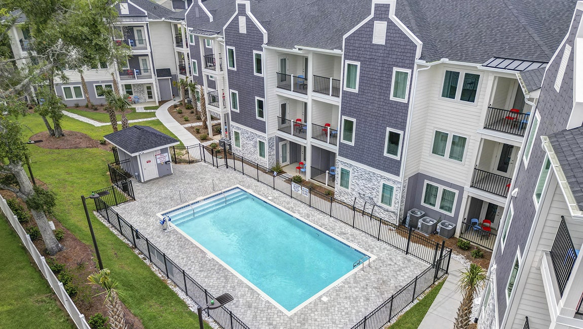 Outdoor Pool at Ocean Escape Condos North