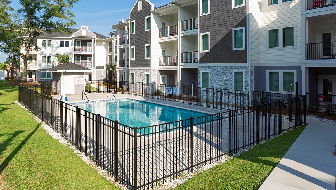 Outdoor Pool at Ocean Escape Condos North