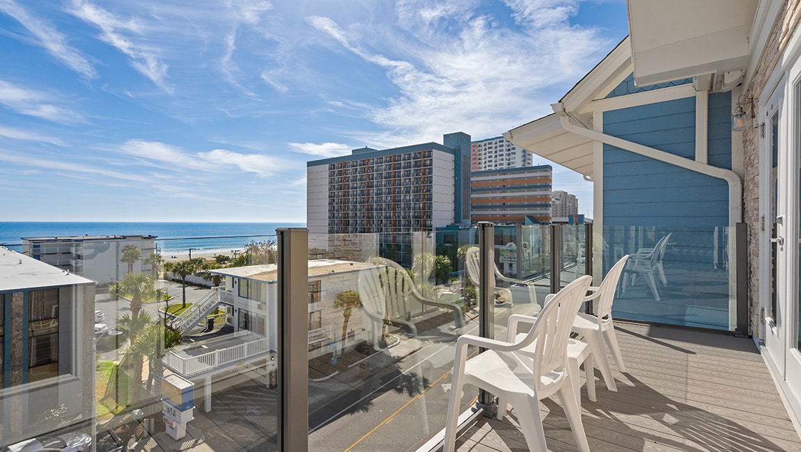 Ocean Escape | Ocean View 2 Bedroom Condo – King (Sleeps 6)