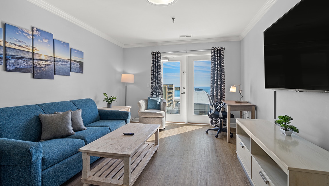 Ocean Escape | Ocean View 2 Bedroom Condo – King (Sleeps 6)
