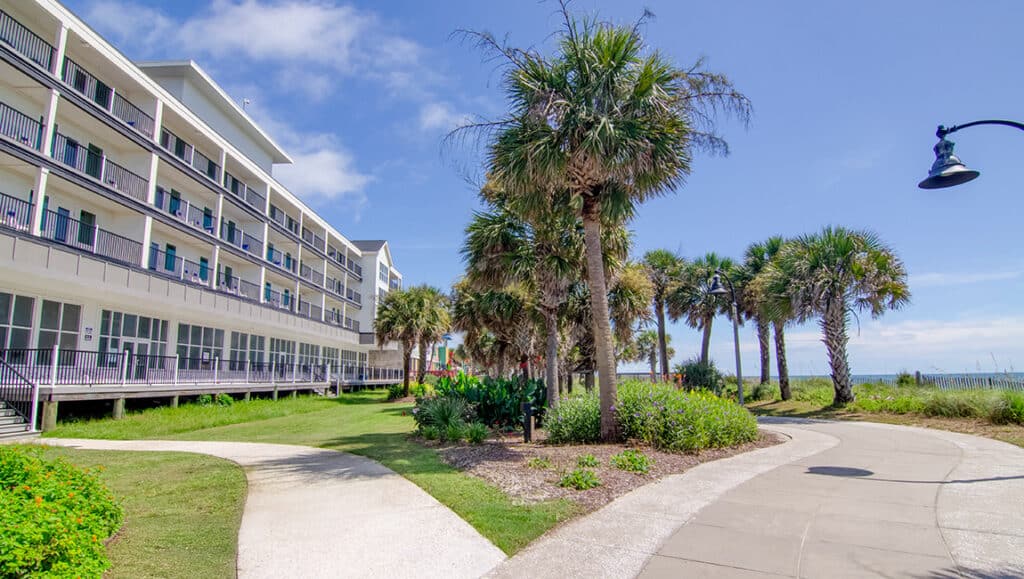 Exterior of Boardwalk